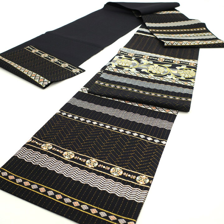 楽天市場】【新古品】 袋帯 未使用 フォーマル 正絹 螺鈿箔 金糸 銀糸  