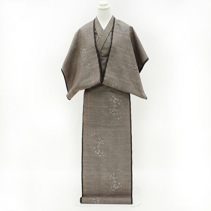 新古品】 本場奄美大島紬 反物 7マルキ あわせよ 一元式 手織り 泥染 