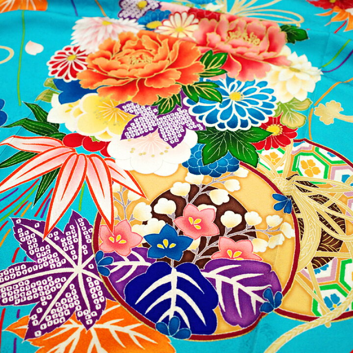 楽天市場】【新品】 振袖 袷 着物 襦袢 セット 丸紅 ブランド 金駒刺繍 