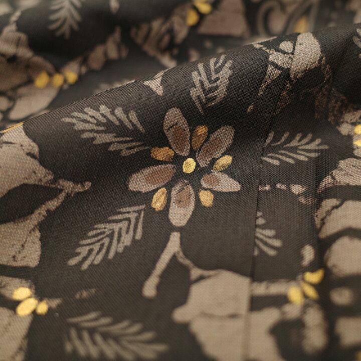 楽天市場】【新古品】 紬 訪問着 着物 正絹 袷 作家物 金彩加工 手染め  