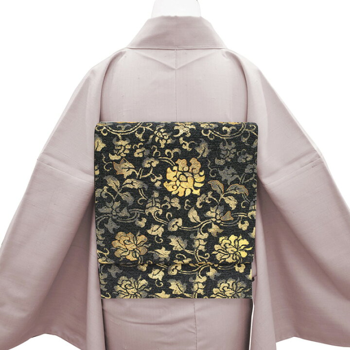 楽天市場】【新古品】 袋帯 フォーマル 未使用 正絹 本金箔 金駒刺繍  