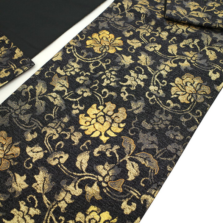 楽天市場】【新古品】 袋帯 フォーマル 未使用 正絹 本金箔 金駒刺繍  
