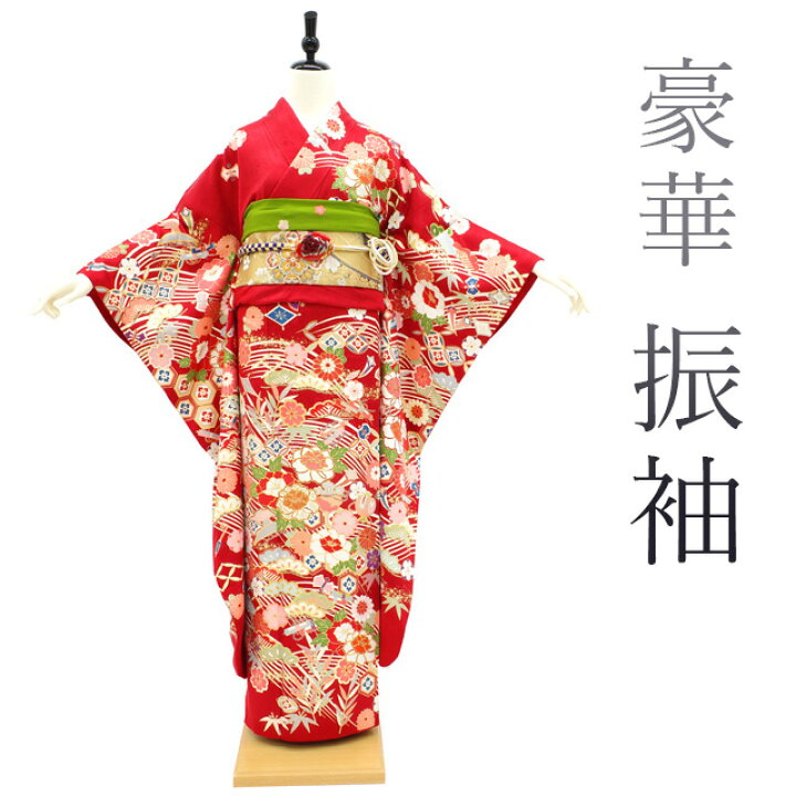 楽天市場】【中古】 振袖 リサイクル 着物 長襦袢 セット 正絹 袷 金駒 