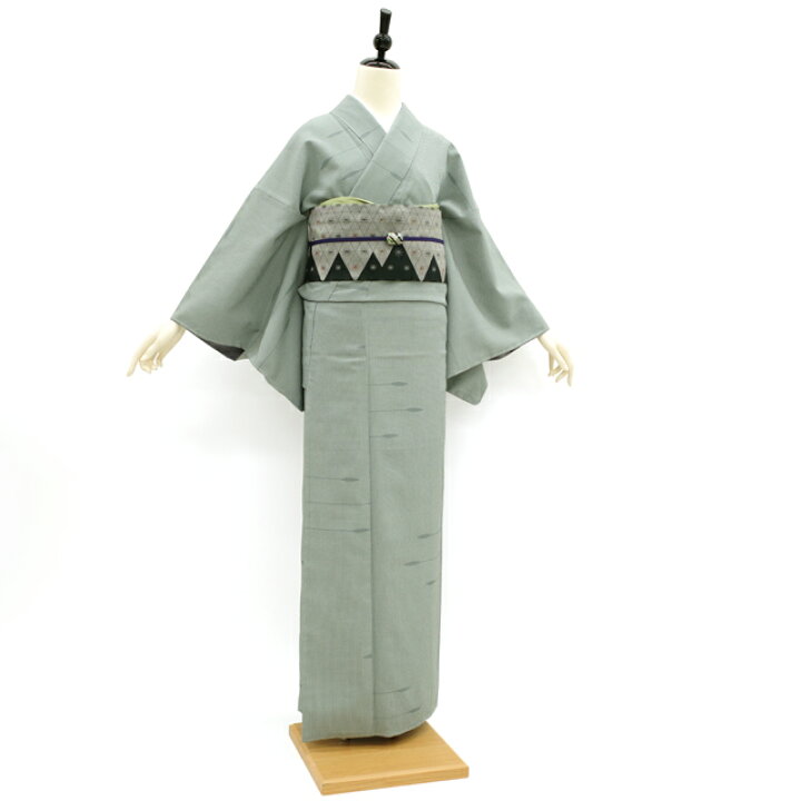楽天市場】【中古】 本塩沢 袷 着物 塩沢 伝統的工芸品 大丸織物 正絹 