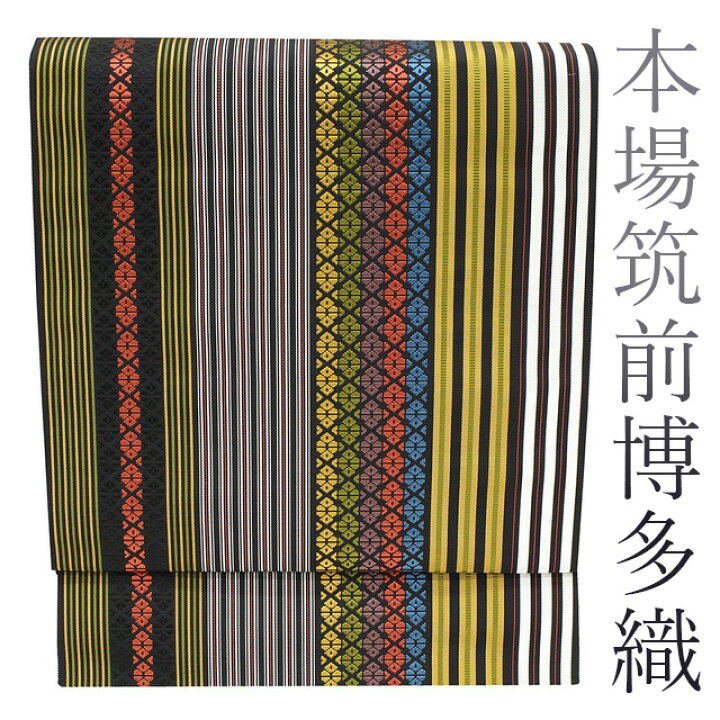 楽天市場】【新品】 名古屋帯 八寸 本場筑前博多織 全通 正絹 絹 原田  
