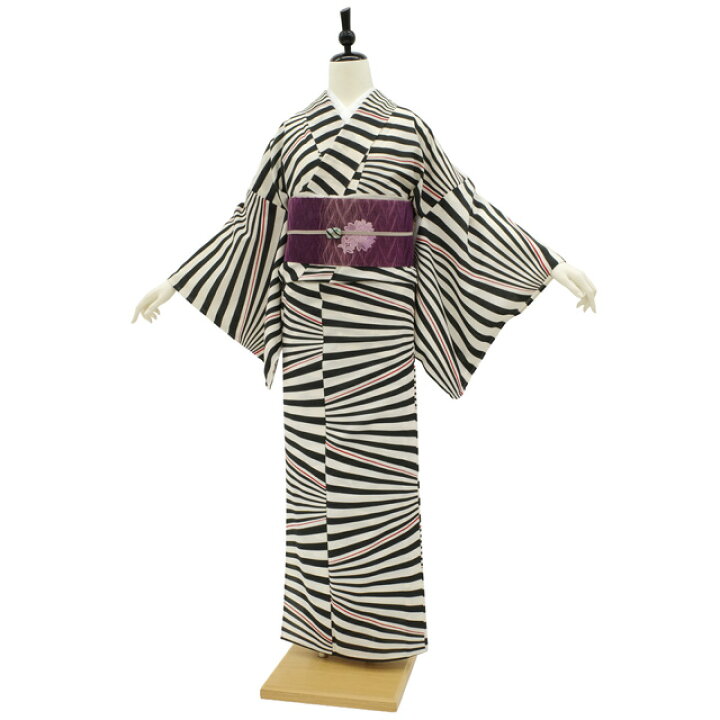 楽天市場】【新古品】 夏物 小紋 未使用 着物 単衣 洗える着物 
