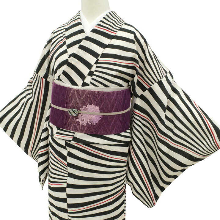 楽天市場】【新古品】 夏物 小紋 未使用 着物 単衣 洗える着物 