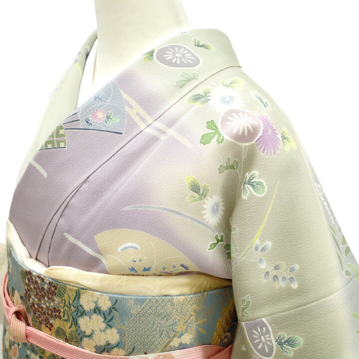 楽天市場】【中古】 訪問着 リサイクル 着物 正絹 袷 四代目 上野眞 京 