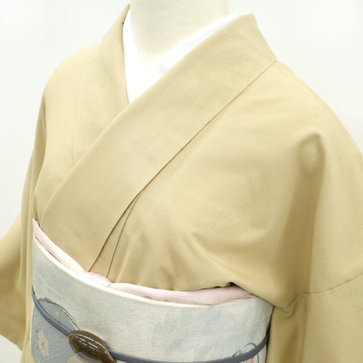 楽天市場】【中古】 縦節紬 付下げ 十日町 紬 リサイクル 着物 正絹 袷  