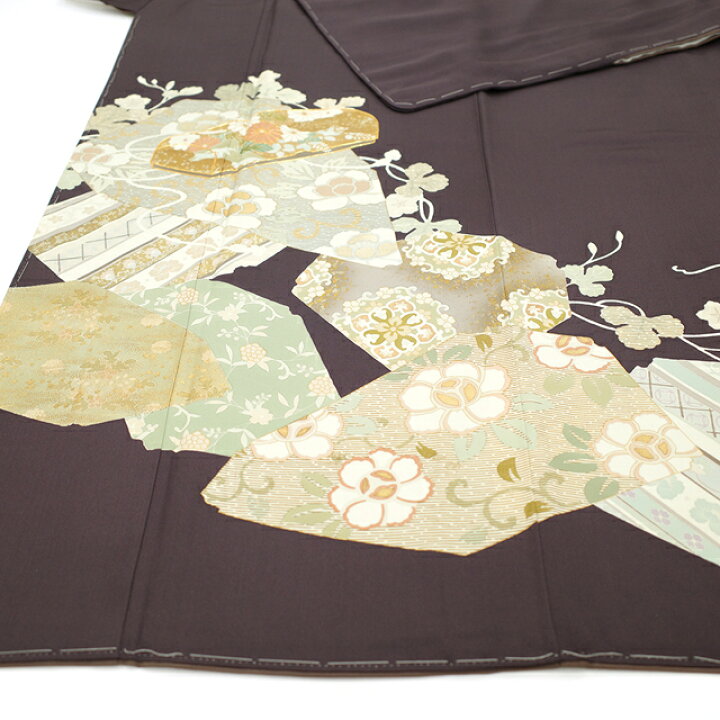 楽天市場】【新古品】 色留袖 着物 正絹 袷 プレタ 作家物 金駒刺繍  