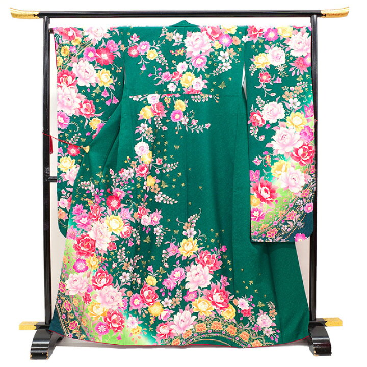 楽天市場】【新品】 振袖 着物 未使用 袷 フォーマル 正絹 金駒刺繍 
