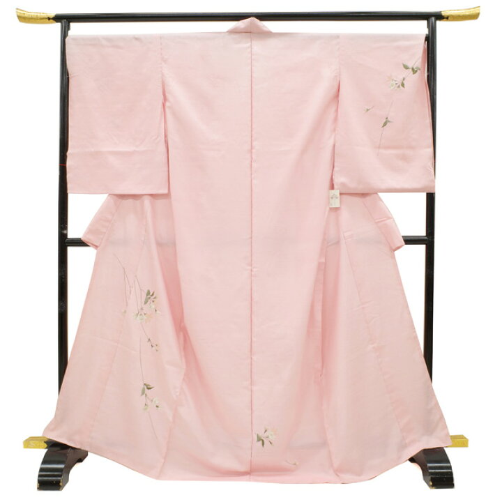 楽天市場】【新古品】 紬 付下げ 訪問着 未仕立て 正絹 五月みどり  