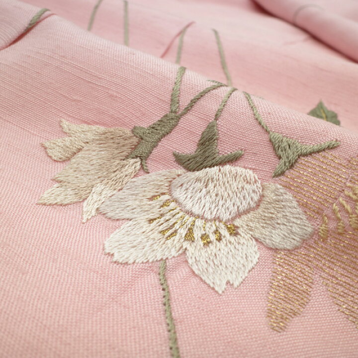 楽天市場】【新古品】 紬 付下げ 訪問着 未仕立て 正絹 五月みどり  