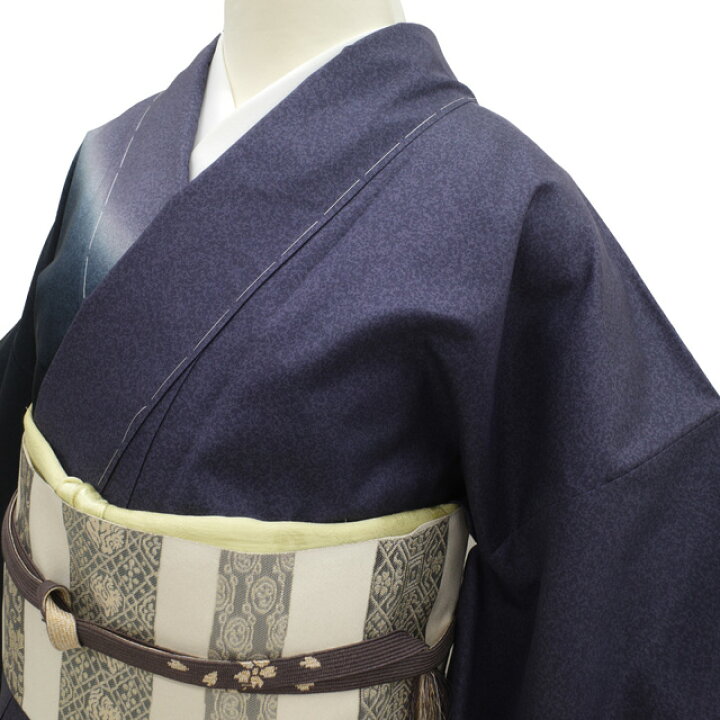 楽天市場】【新古品】 本場大島紬 訪問着 着物 大島紬 袷 染大島 未 