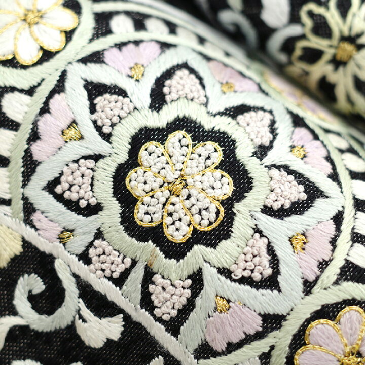 楽天市場】【新古品】 袋帯 高級 スワトウ 汕頭刺繍 蘇州刺繍 相良刺繍 