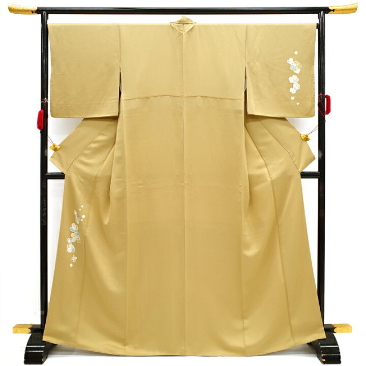 楽天市場】【中古】 付下げ リサイクル 着物 正絹 袷 金彩加工 本加工  