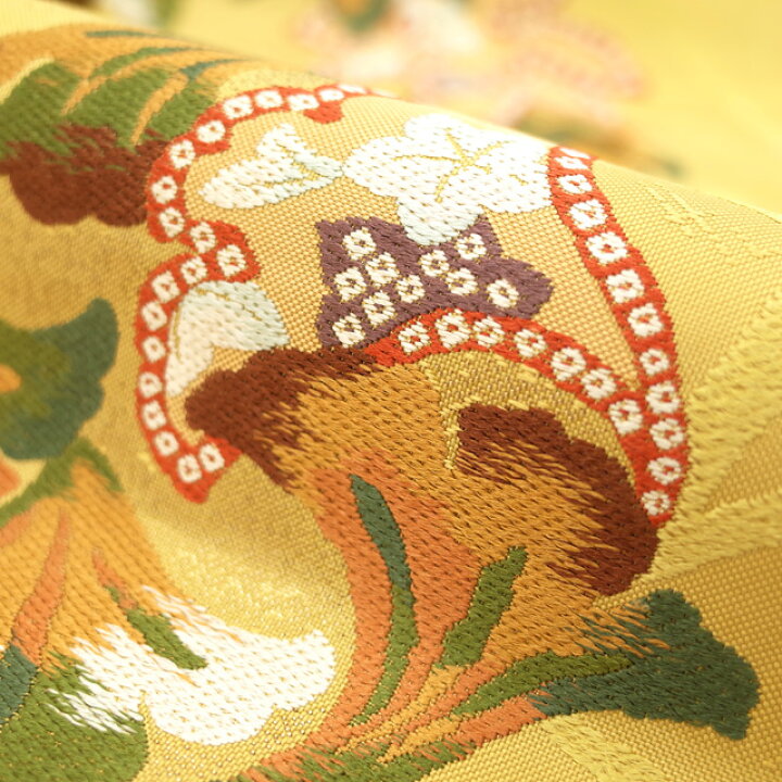 楽天市場】【新古品】 すごい値！ 袋帯 未使用 正絹 金糸 綺麗伝説  