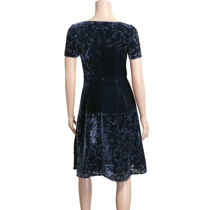 楽天市場】美品【中古】アナイ ANAYI プリーツワンピース ベロア 