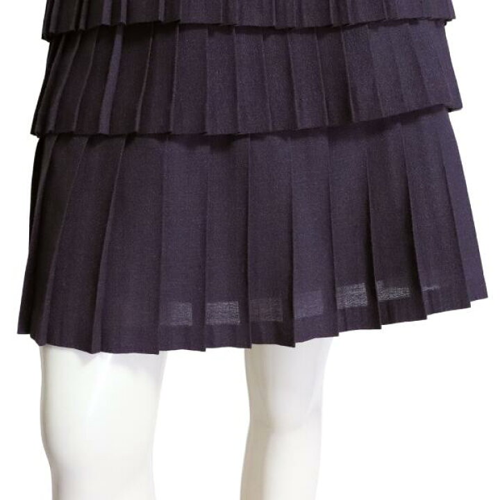 楽天市場】美品【中古】アナイ ANAYI プリーツスカート 膝丈スカート  