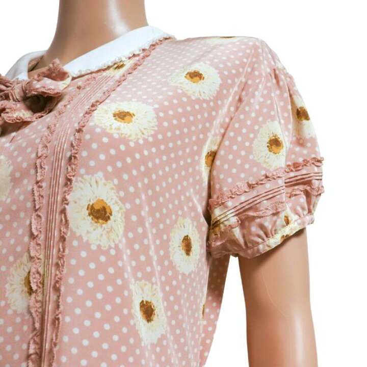 楽天市場】美品【中古】ピンクハウス PINK HOUSE フレアワンピース 