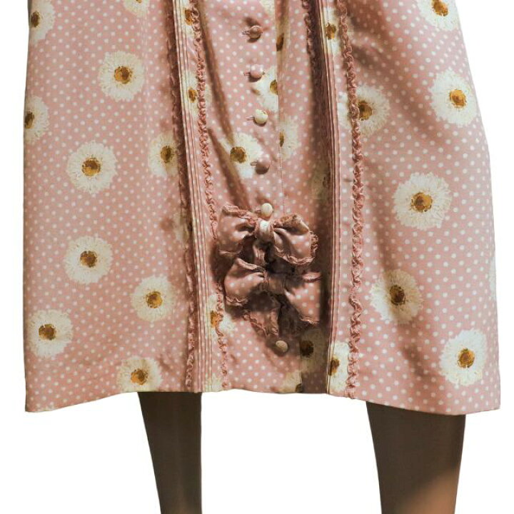 楽天市場】美品【中古】ピンクハウス PINK HOUSE フレアワンピース 