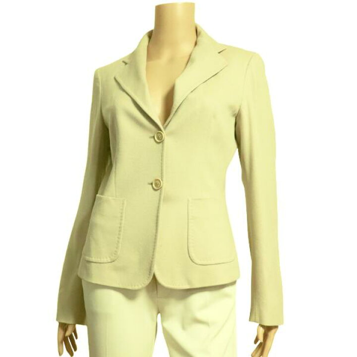 楽天市場】美品【中古】マックスマーラ MaxMara テーラードジャケット 