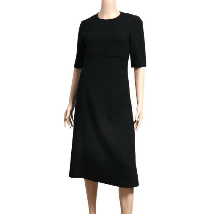楽天市場】美品【中古】ソシアル SOCIAL ブラックフォーマルワンピース 