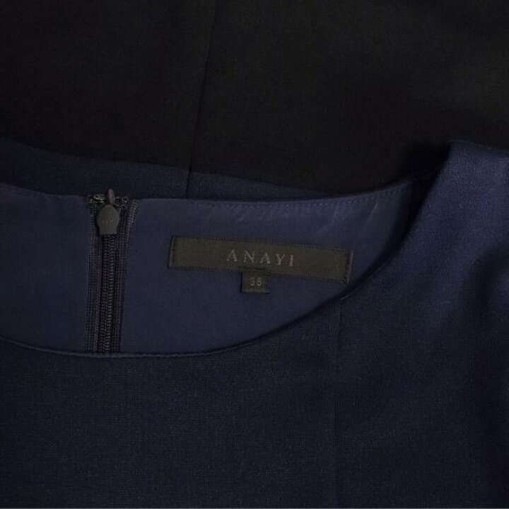 楽天市場】美品【中古】アナイ ANAYI 膝丈ワンピース ワンピース 