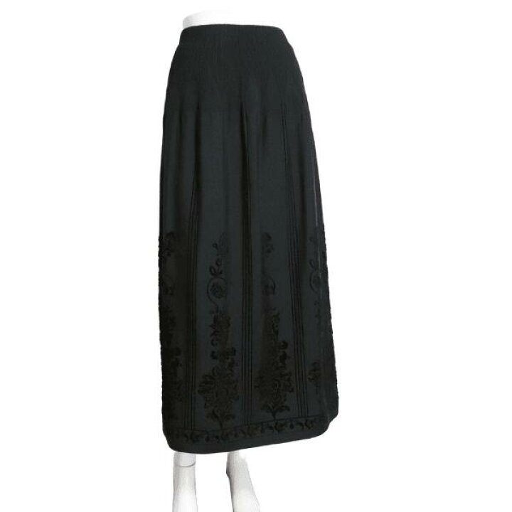 楽天市場】美品【中古】カルヴェン CARVEN フレアスカート ロング 