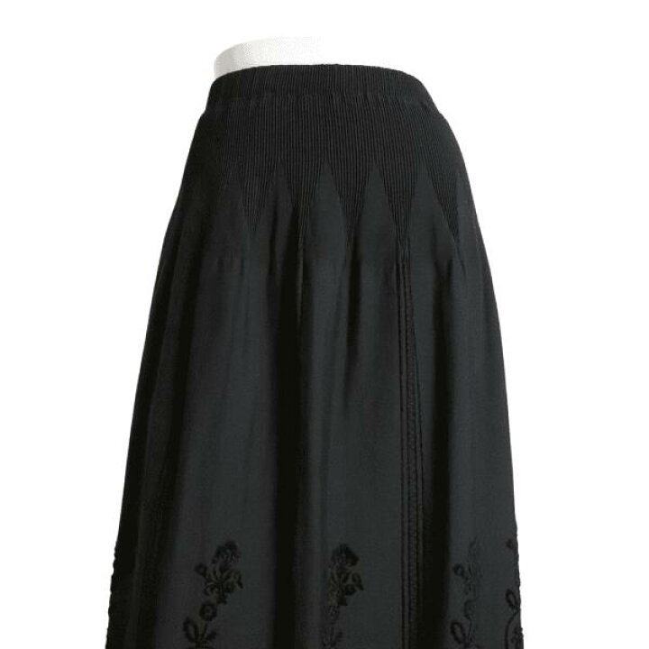 楽天市場】美品【中古】カルヴェン CARVEN フレアスカート ロング 