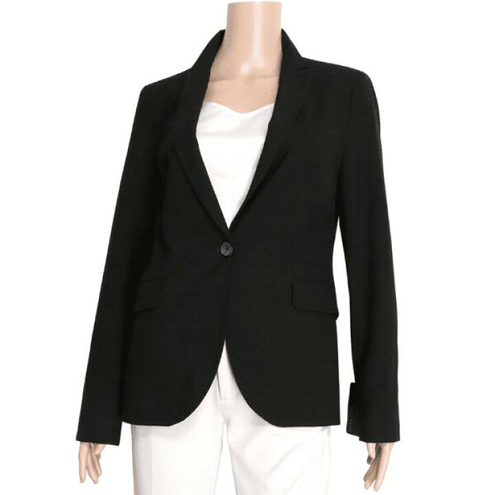 楽天市場】新品同様【中古】ザラ ZARA BASIC テーラードジャケット  