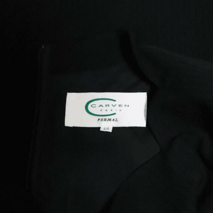 楽天市場】美品【中古】カルヴェン CARVEN ブラックフォーマル  