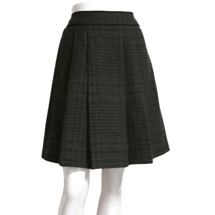 楽天市場】美品【中古】アナイ ANAYI プリーツスカート 膝丈スカート  