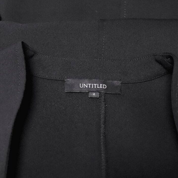 楽天市場】美品【中古】アンタイトル UNTITLED ノースリーブワンピース  