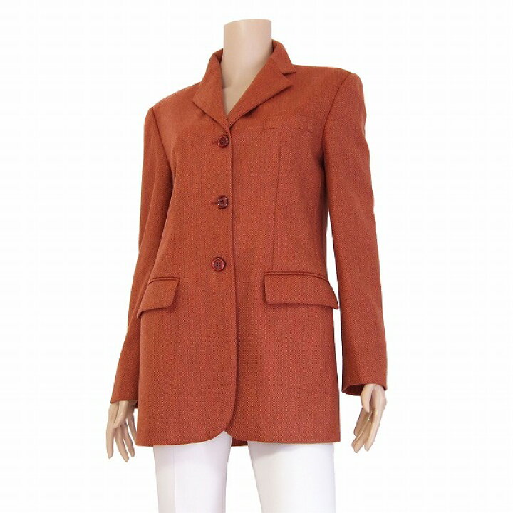 楽天市場】美品【中古】マレーラ MARELLA イタリア製 煉瓦色×茶 