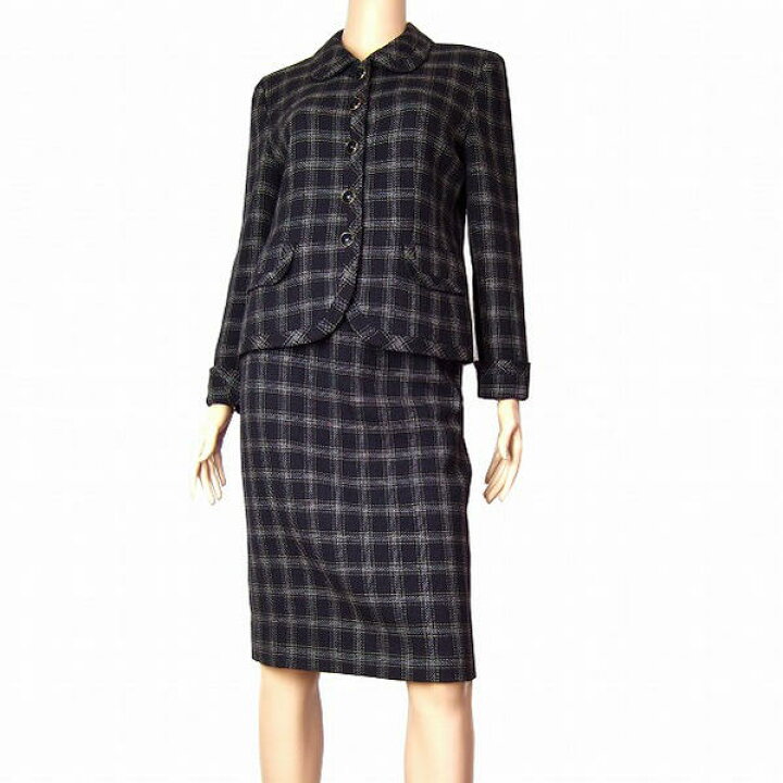 楽天市場】美品【中古】レリアン Leilian 大人スカートスーツ 小さい 