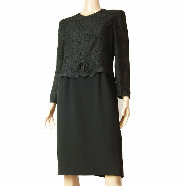 楽天市場】美品【中古】SOIR BENIR 東京ソワール ブラックフォーマル 