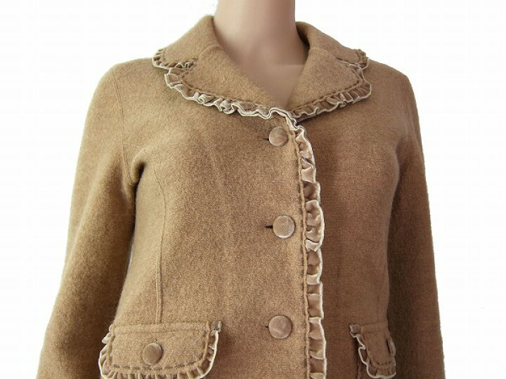 楽天市場】美品【中古】ランバンコレクション LANVIN フリルジャケット 