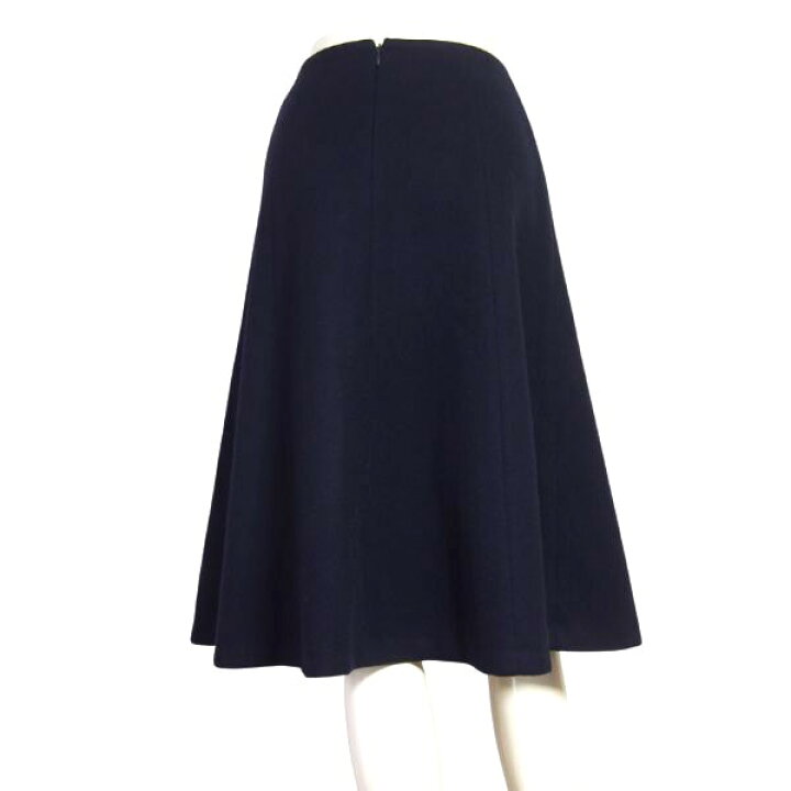 楽天市場】美品【中古】アナイ ANAYI フレアスカート ウールスカート  