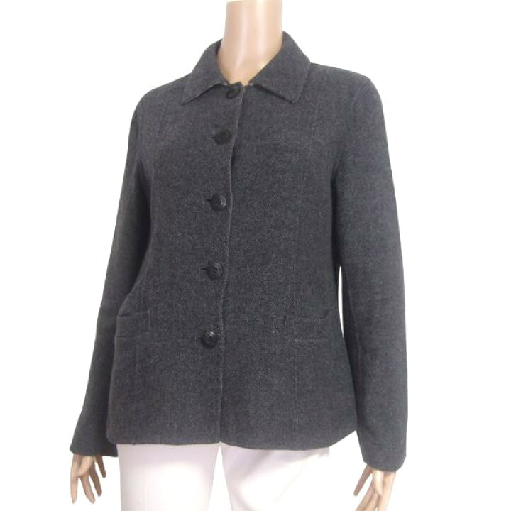 楽天市場】美品【中古】アクアスキュータム Aquascutum ウールコート 