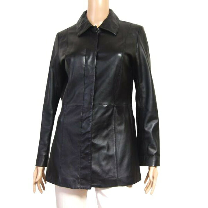 楽天市場】美品【中古】Dupre2 レザージャケット 羊革 本革 レザー 