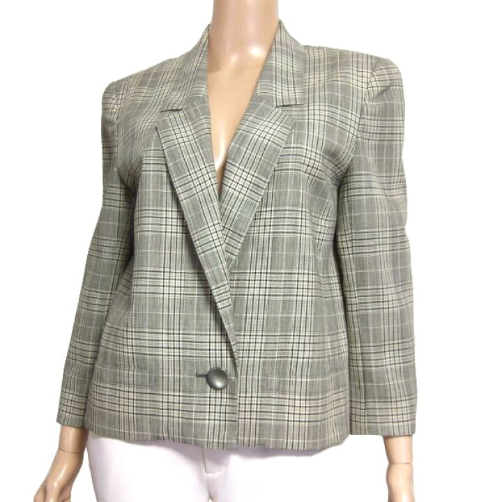楽天市場】美品【中古】アクアスキュータム Aquascutum テーラード 