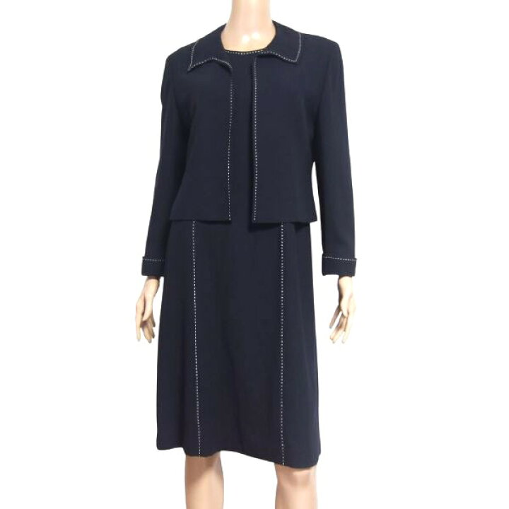 楽天市場】美品【中古】東京スタイル TOKYO STYLE ワンピーススーツ  