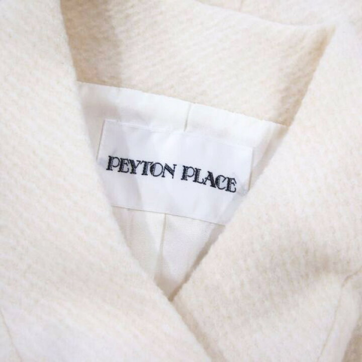 楽天市場】美品【中古】ペイトンプレイス PEYTON PLACE ウールコート 