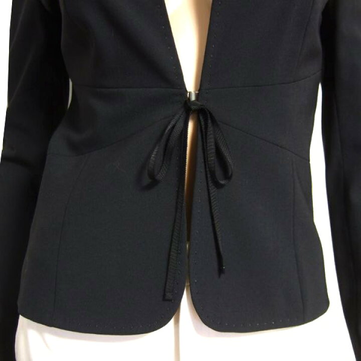 楽天市場】新品同様【中古】エリータハリ ELIE TAHARI ノーカラー 
