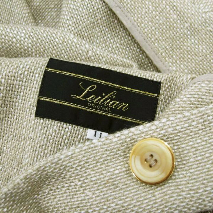 楽天市場】美品【中古】レリアン Leilian テーラードジャケット 