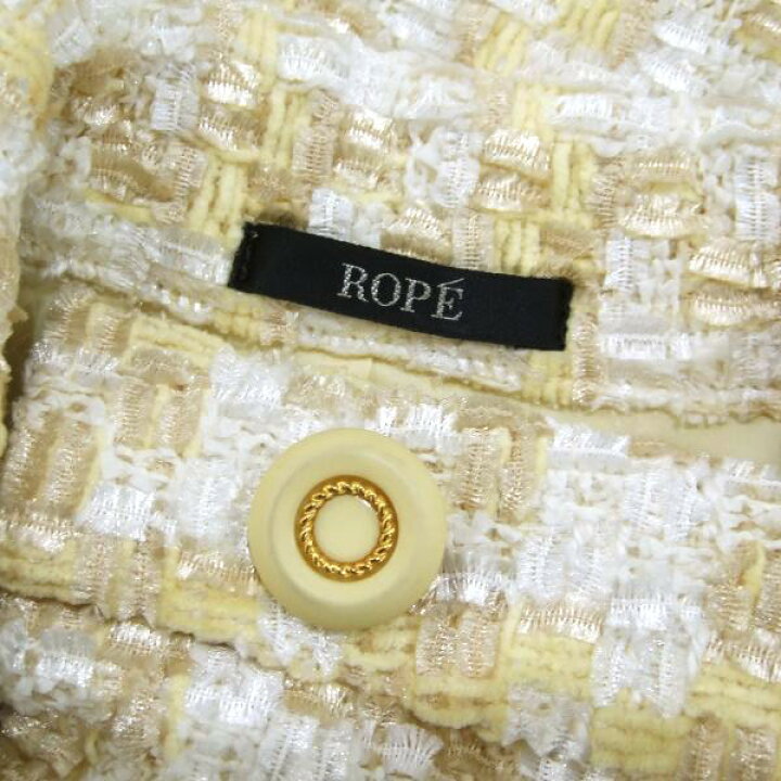 楽天市場】美品【中古】ロペ ROPE ジャケット 表記 9号 M 38号 相当 