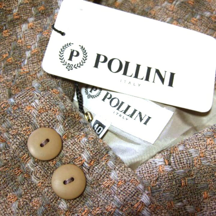 楽天市場】新品【中古】ポリーニ POLLINI ジャケット ツイード 