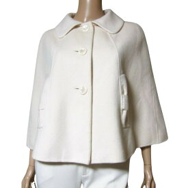 美品【中古】ハロッズ Harrods ポンチョコート 表記 2号 9号 M 相当 古着 ベージュ レディース 秋 冬 秋冬 アウター アンゴラ 毛 ウール 羽織り 可愛い 日本製 大人 女性 20代 30代