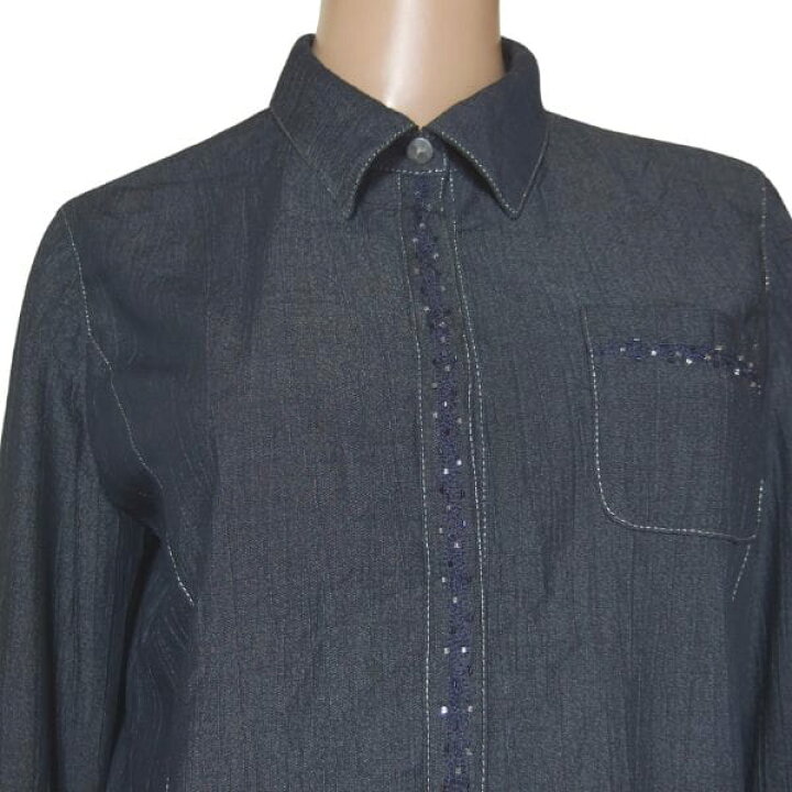楽天市場】美品【中古】レリアン Leilian ブラウス 表記 11号 L 相当